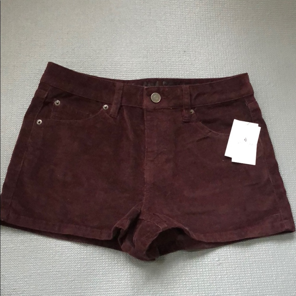 Corduroy shorts